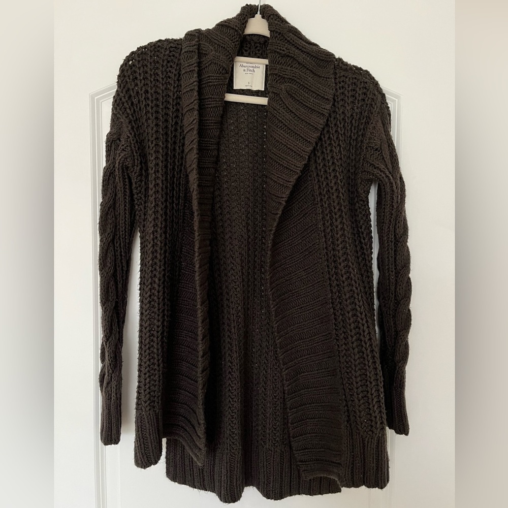 Brown Cardigan - Size Small